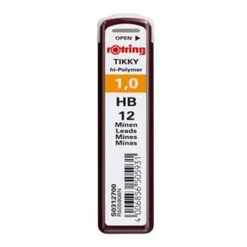 Стержень для механического карандаша Rotring HB S0 оригинальный 0,9 мм 312-700 [Японский продукт] чёрный