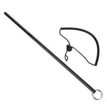 Стержень для подводного плавания с аквалангом, цветной алюминиевый сплав, шумовой генератор для дайвинга со шнуром (черный) чёрный