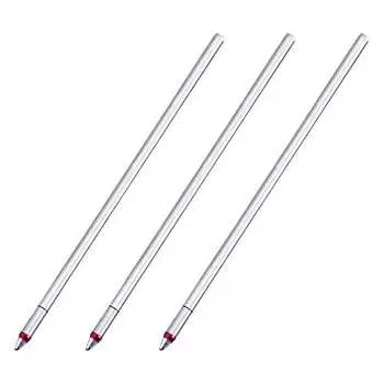 Стержень для шариковой ручки Mitsubishi Pencil 0,7 мм SE-7 красный [набор из 3 шт.]