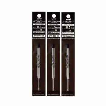 Стержень для шариковой ручки Mitsubishi Pencil Jet Stream Prime 0.5, одноцветный, черный SXR60005.24, набор из 3 шт.