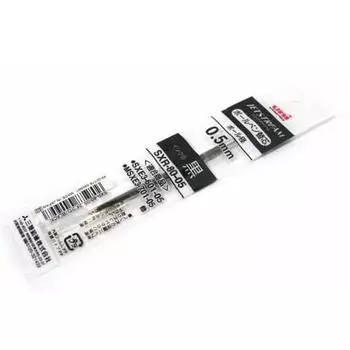 Стержень для шариковой ручки Mitsubishi Pencil на масляной основе SXR-80-05 0,5 мм черный / 10 шт.
