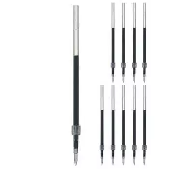 Стержень для шариковой ручки Mitsubishi Pencil UNI Ultra Low Friction Jet Stream Ink на масляной основе 0,5 мм черный набор из 10 шт. SXR-5