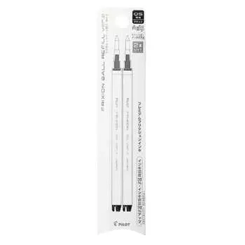 Стержень для шариковой ручки Pilot Friction Ball Knock Zone 0.5 черный 2 шт LFBKRF50EF2B