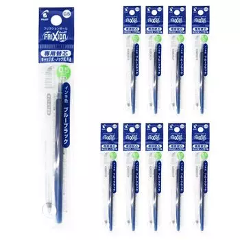 Стержень для шариковой ручки Pilot Frixion Ball LFBKRF12EFBB 10 шт. Синий черный 0,5 мм