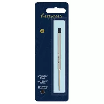 Стержень для шариковой ручки WATERMAN M черный S0944480 подлинный импортный продукт на масляной основе чёрный