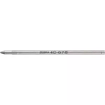 Стержень для шариковой ручки Zebra 4C-0.7 черный 3 шт.