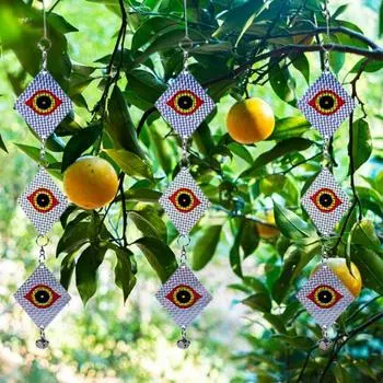 Стержень от птиц, вращение на 360 градусов, защита сада, эффективное светоотражающее, страшные глаза совы, устройство для управления птицами, скручивающее ветер, для патио A