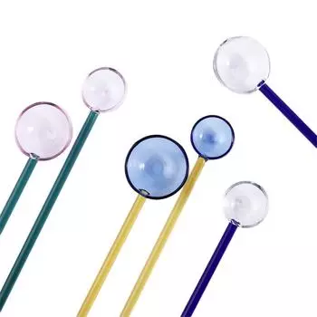 Стержень с длинной ручкой Десертный стакан Молочная ложка Кухонные гаджеты Ложки для размешивания Посуда Ложка для размешивания J