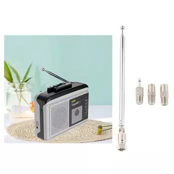 Стержневая радиоантенна с адаптером 3,5 мм для приема стереосигнала AM/FM Type1