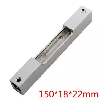 Стержневой тип цельнометаллический 4s 150 высокоточное инженерное стекло высокая проницаемость горизонтальный пузырь рамка монтажное отверстие измеритель уровня