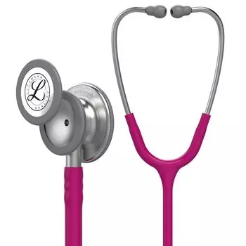 Стетоскоп 3M Littmann Classic III 5648, Взрослый/Педиатрический, Малиновый, малиновый