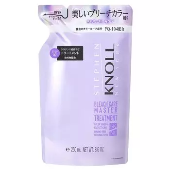 Steven Knoll Кондиционер Bleach Care Master Treatment Refill 250 мл Осветляющий Краситель для Волос High Damage Восстановление Повреждений Color Keep Squeak Care Cohesive Herbal