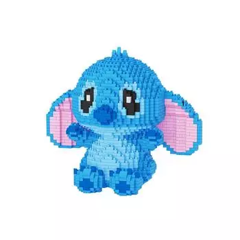 Стежок серии Пластиковые строительные украшения Игрушки Праздничные подарки синий