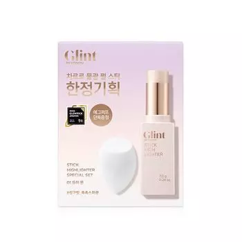 Stick Highlighter Egg Puff Set Dewy Moon 7g Stick Highlighter Egg Puff Set Dewy Moon 7g Korean cosmetics Korean makeup powder face powder highlight