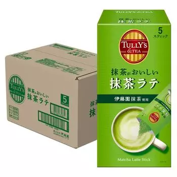 Stick Matcha Latte 18 г x 5 пакетиков x 8 растворимый порошок Tully s