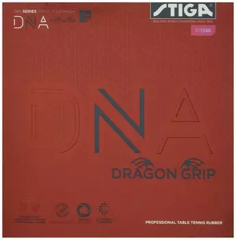 STIGA Накладка для настольного тенниса Tension Back Soft DNA Dragon Grip Red MAX 1712090523 55° красный