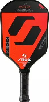 STIGA Pickleball Paddle Hitting Power одобрено USAPA Aviox Fiber Poly Pro Red 3201000500 красный