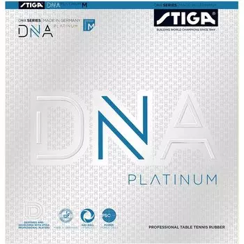 STIGA резина для настольного тенниса Tension Back Soft DNA Platinum M Red Extra Thick 1712050521 красный