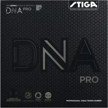 STIGA резина для настольного тенниса Tension Back Soft DNA Pro S черная толстая 1712010119 чёрный
