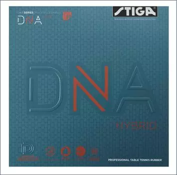 STIGA резиновая задняя часть для настольного тенниса мягкая DNA Hybrid XH черная сверхтолстая MAX 1712130121 чёрный