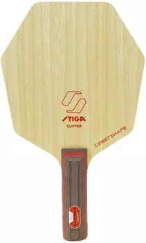 STIGA Table Tennis Racket Cyber Shape Clipper Shakehand Racket Straight 1602120137 (STR)