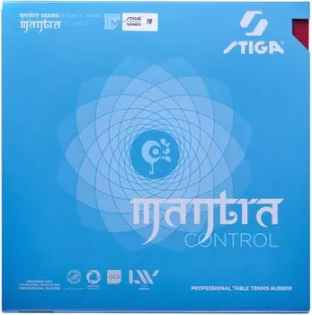 STIGA Table Tennis Rubber Back Soft Mantra Control Red Thick 1712180520 красный