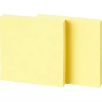 Стикеры Kokuyo Sticky Notes Super Value K2 75 мм x 75 мм 100 листов x 10 книг Желтый K2me-7575Y
