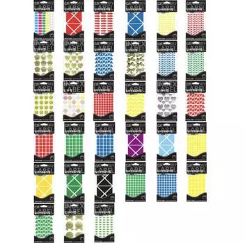 Стикеры Petit Fancy Multi Shaped с этикетками категорий (по 10 шт. Каждая) - 33 варианта / Этикетка категории / Индексная этикетка / Офисная этикетка / Инструменты для маркировки / Наклейки с бирками #20-325A *10ea