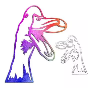 Стиль дизайна «Странная утка», металлические трафареты, сделай сам, скрапбукинг, тиснение, трафарет, бумага, шаблон для альбома серебряный