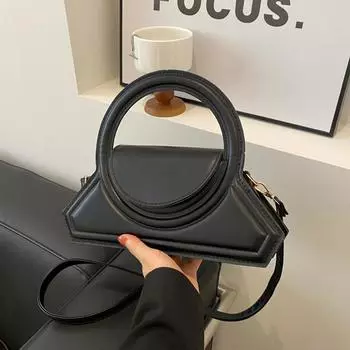 Стильная асимметричная дизайнерская сумка с магнитным клапаном, сумка через плечо с регулируемым ремешком, женская сумка через плечо для ежедневных поездок на работу