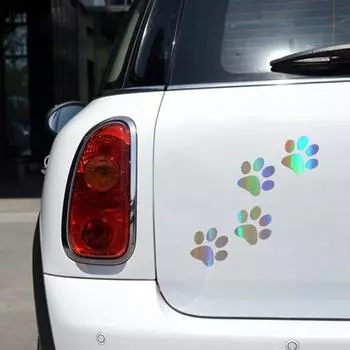 Стильная автомобильная наклейка из нежного ПВХ, долговечная золотистый