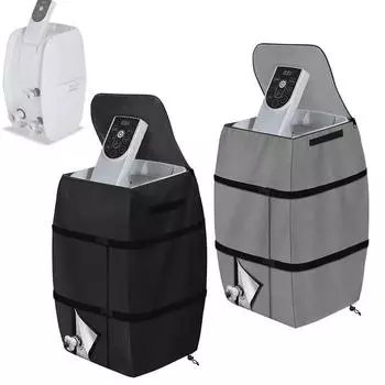 Стильная черная/серая крышка насоса водонагревателя для гидромассажной ванны, 43x38x54 см серый