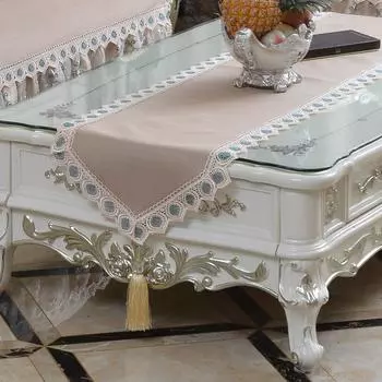 Стильная дорожка Yue из полиэстера 34*160