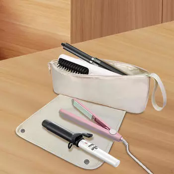 Стильная дорожная сумка для хранения, сумка для инструментов для волос, щипцов для завивки, утюжков для выпрямления волос