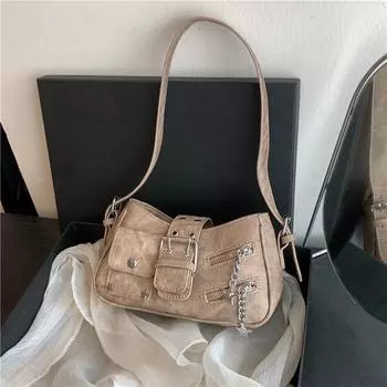 Стильная джинсовая сумка через плечо