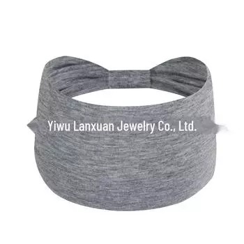 Стильная европейско-американская широкая повязка на голову для йоги для впитывания пота и модные аксессуары для волос