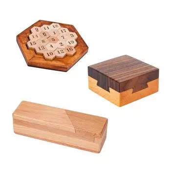 Стильная головоломка «Таинственная шкатулка с сокровищами», головоломки, игра-игрушка для взрослых и детей, антистрессовые игрушки