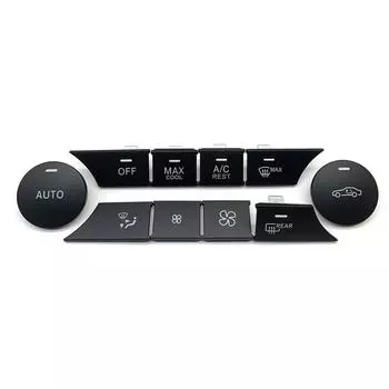 Стильная кнопка переключения климат-контроля A/C для Mercedes C GLK C204 W204 D Type Очаровательный роскошный дизайн Идеальная установка CHINA