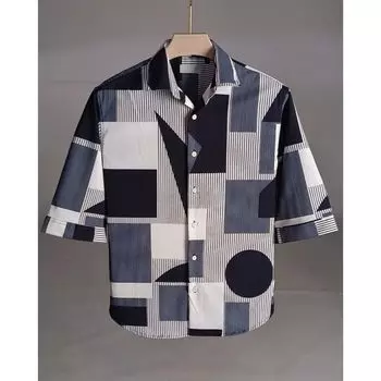 стильная мужская рубашка для коктейлей и вечеринок M