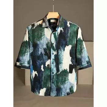 стильная мужская рубашка для коктейлей и вечеринок M