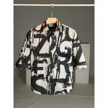 стильная мужская рубашка для коктейлей и вечеринок M