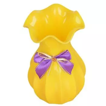 Стильная настольная ваза, устойчивая к коррозии, портативная, гладкая поверхность белый