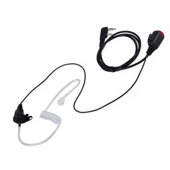 Стильная новая 2-контактная гарнитура для рации, наушник в стиле ФБР