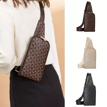 Стильная принтованная ретро-сумка унисекс на грудь модная сумка весна/лето портативная сумка через плечо сумка