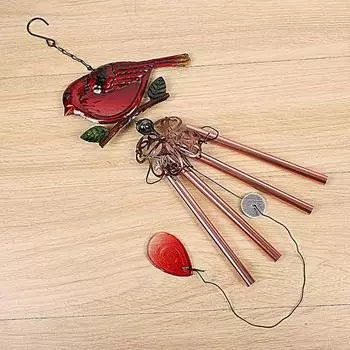 Стильная птица Коллекционная дверь Ветер Перезвон Многоцветное животное Колокольчик Для дома