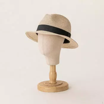 Стильная складная шляпа от солнца для приключений на природе бежевый