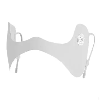 Стильная солнцезащитная маска для женщин — идеальный вариант для активного отдыха светло-серый