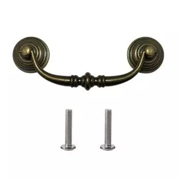 Стильная современная ручка для ящика из цинкового сплава, удобная для спальни, кухонных шкафов и других украшений