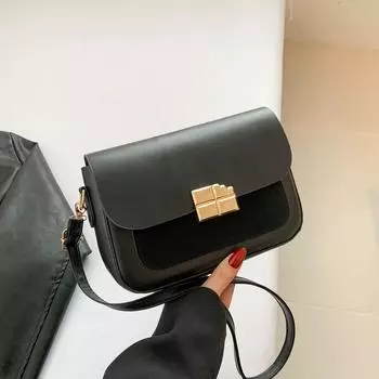 Стильная сумка-мессенджер в стиле ретро с высокой текстурой, популярная новая сумка через плечо в корейском стиле, повседневная простая сумка для поездок на работу белый