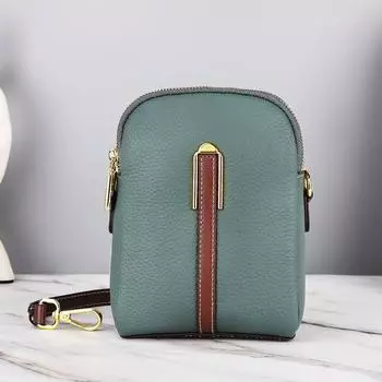 Стильная сумка «все в одном», женская сумка с улучшенной текстурой, женская сумка для мобильного телефона, повседневная простая сумка через плечо на одно плечо чёрный